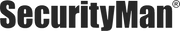 'Text logo of SecurityMan in black font.'